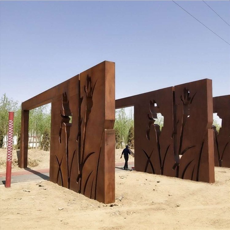 仙居耐候钢精神堡垒