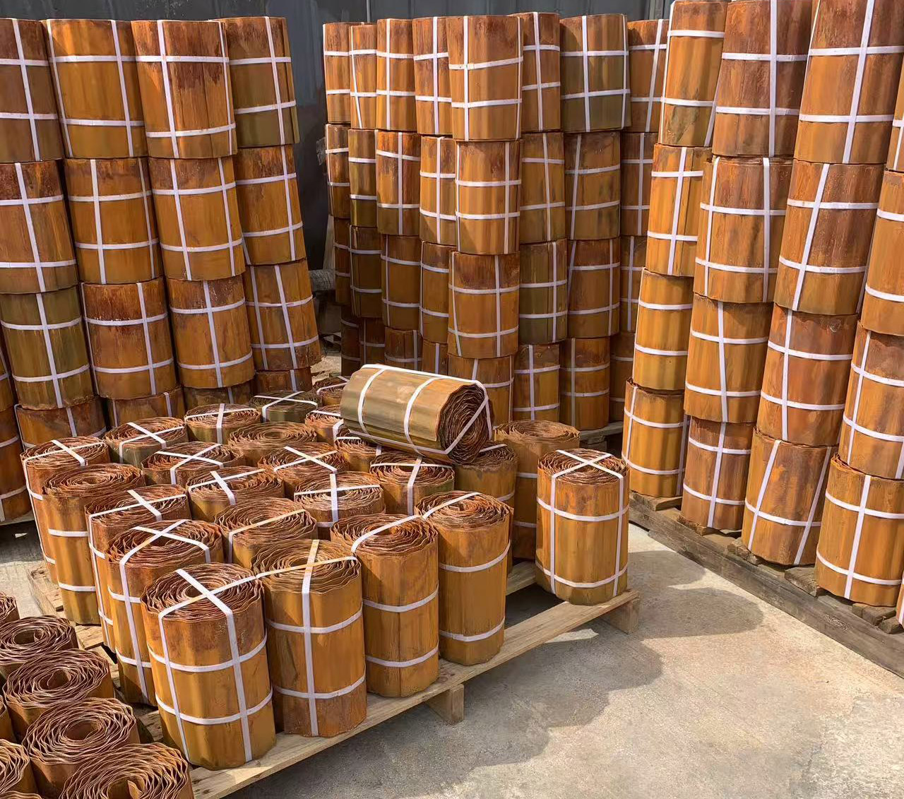 仙居耐候钢花园围边