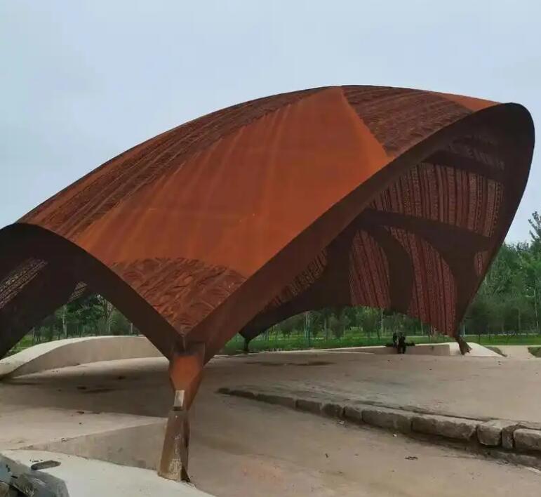 仙居耐候钢板精神堡垒