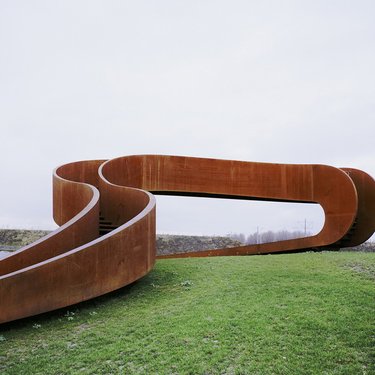 仙居耐候钢廊架